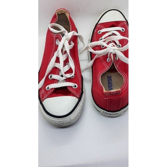 Unisex Converse Chuck Taylor All Star Low TopRed Size 5 #39 - Picture 5 of 9